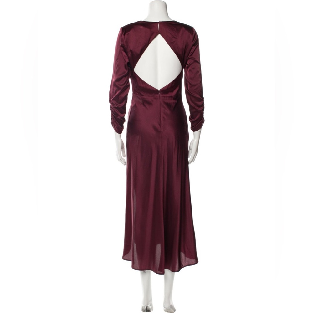 ASTR Square Neckline Long Burgundy - Picture 5 of 5